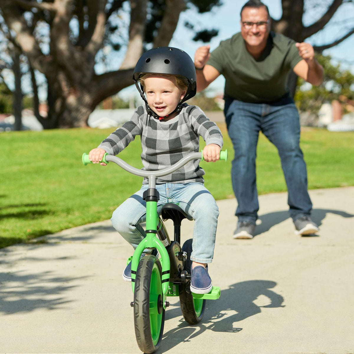 My First Balance-to-Pedal Bike™