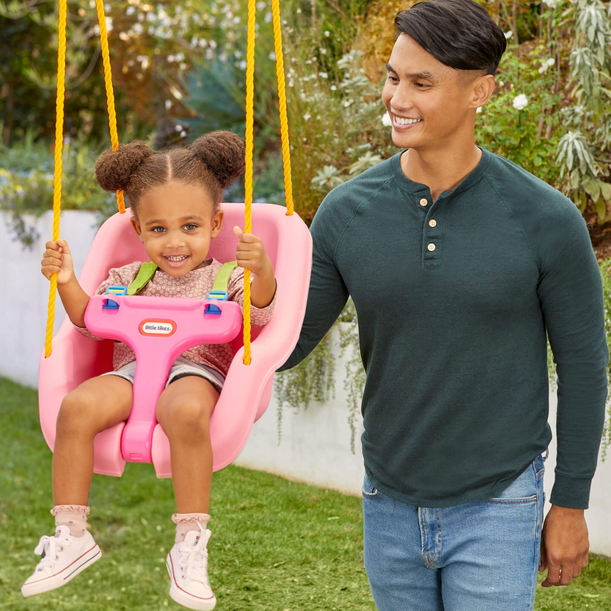 2-in-1 Snug 'n Secure™ Swing - Pink